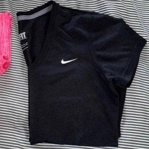 Nike Dri-Fit V-Neck Short Sleeve Shirt